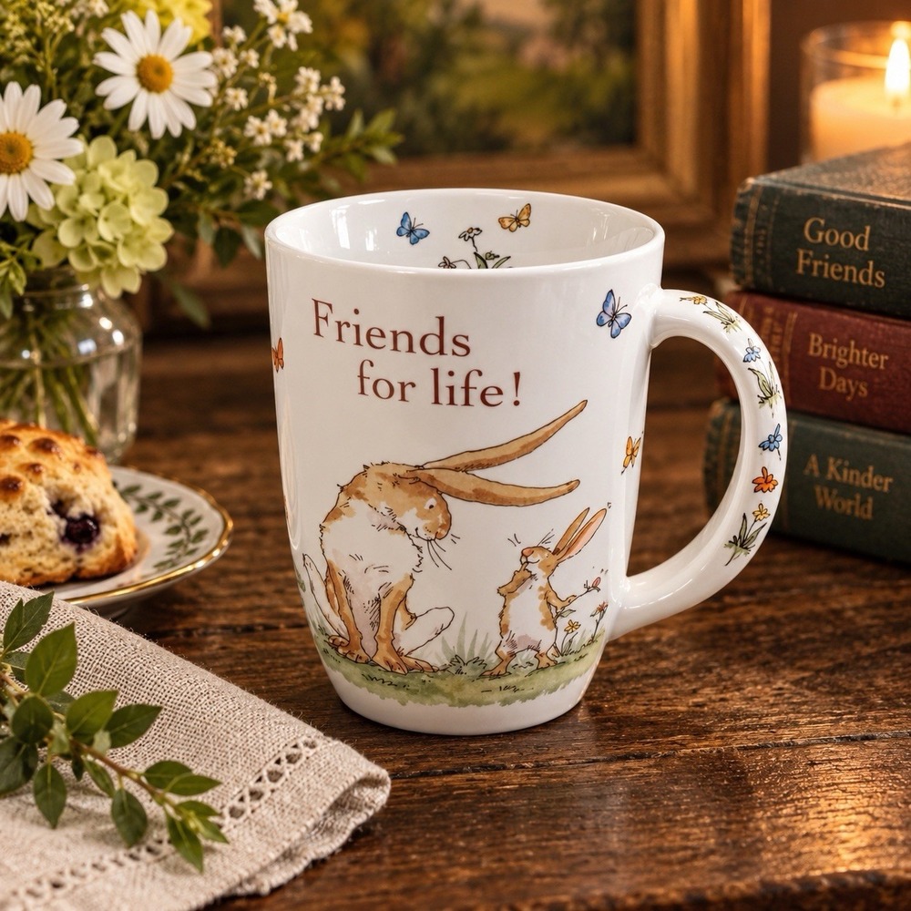 Konitz Guess How Much I Love You Friends for Life Bunny Mug Sam McBratney 2016